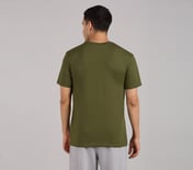 SS CREWNECK T-SHIRT-2PC PACK, OFF WHITE/GREEN