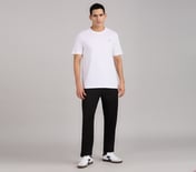 SS CREWNECK T-SHIRT-2PC PACK, WHITE/BLACK