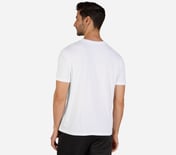 SS CREWNECK T-SHIRT-2PC PACK, WWHITE/BLUE Apparel Top View