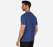SS CREWNECK T-SHIRT-2PC PACK, WWHITE/BLUE Apparel Right View