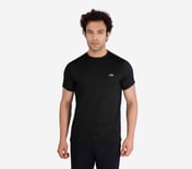 SS LARGE PERFORATED T-SHIRT, BBBBLACK Apparel Lateral View