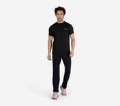 SS LARGE PERFORATED T-SHIRT, BBBBLACK Apparel Right View