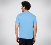 SS CALIFORNIA GRAPHIC T-SHIRT, BLUE Apparel Bottom View