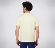 SS CHEST GRAPHIC T-SHIRT, NATURAL WHITE Apparel Bottom View