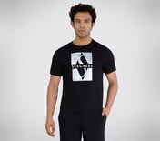SS FOIL SKECHERS T-SHIRT, BBBBLACK