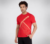 SS SKECHERS 1992 T-SHIRT, RRED