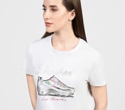 AD SKX SHOE TEE, WWWHITE