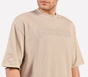 OVERSIZED SKECHERS T-SHIRT, NATURAL/SILVER Apparel Right View