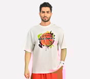 BASKETBALL GRAPHIC T-SHIRT, WHITE