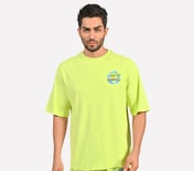 PICKLEBALL OVERSIZE T-SHIRT, LIME