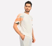 SKECHERS PICKLEBALL T-SHIRT, WHITE