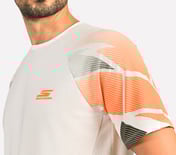 SKECHERS PICKLEBALL T-SHIRT, WHITE