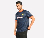 AIPA PICKLEBALL T-SHIRT, NAVY