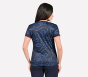 AIPA YY PICKLEBALL T-SHIRT, NAVY