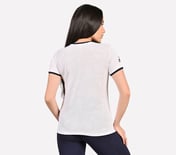 AIPA YY PICKLEBALL TEE, WHITE