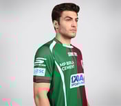 MOHUN BAGAN HOME REPLICA JERSEY, PINK/GREEN Apparel Left View