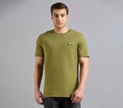 ANIME SPRAY APPLIQUE TEE, BROWN/SAGE