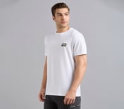 ANIME SPRAY APPLIQUE TEE, WHITE