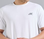 OVERBRANDING PICKLEBALL TEE, WHITE