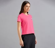 L.A. PLACEMENT PRINT T-SHIRT, H.PINK