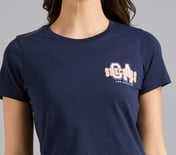 L.A. PLACEMENT PRINT T-SHIRT, NAVY Apparel Right View