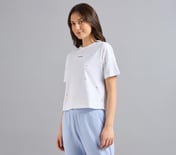 ALL OVER RHINESTONE T-SHIRT, WHITE