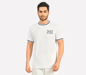 MUMBAI INDIANS: BACK PRINT T-SHIRT, WHITE