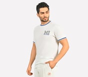 MUMBAI INDIANS: BACK PRINT T-SHIRT, WHITE
