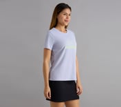 PERFORMANCE RUNNING T-SHIRT, PURPLE/LAVENDER