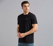 ESSENTIAL BRANDING T SHIRT, BLACK