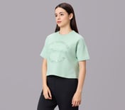 EMBOSSED RHINESTONE TEE, WHITE/GOLD