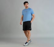 SOCCER BRANDED T-SHIRT, WHITE/BLUE/RED