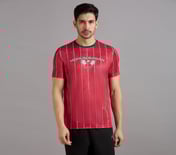 MOHUN BAGAN BRANDED BACK T-SHIRT, RED