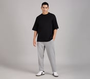 SKECHERS ESSENTIAL LABEL BOXT, BLACK