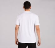 CRICKET V-MESH POLO, WHITE