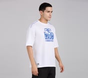 MUMBAI INDIANS GRAPHIC TEE, WHITE