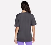 PALM DREAM TEE, BLACK/CHARCOAL Apparel Top View