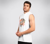 OASIS CAMO HOODIE TANK, WWWHITE
