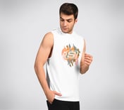 OASIS CAMO HOODIE TANK, WWWHITE