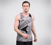 FIRFLY AOP TANK, WHITE/GREY/BLUE Apparel Lateral View