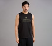 SMOKE EFFECT PICKLEBALL TANK, BLACK Apparel Lateral View