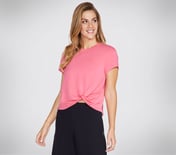 WELLNESS TOP, FFUCHSIA Apparel Lateral View