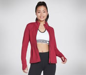 GOFLEX MESH JACKET, RASPBERRY Apparel Bottom View
