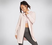 RESTFUL HOODIGAN, LLIGHT PINK