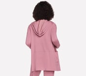 RESTFUL HOODIGAN, MAUVE Apparel Top View