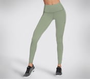GOWALK HW LEGGING II, LIGHT GREEN Apparel Lateral View
