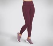 GOWALK HW LEGGING II, PURPLE Apparel Lateral View