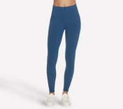 GOWALK HW LEGGING II, TEAL/NAVY Apparel Lateral View