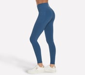 GOWALK HW LEGGING II, TEAL/NAVY Apparel Bottom View