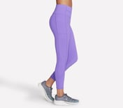 GOWALK HW 7/8 LEGGING II, NEON PINK/PURPLE Apparel Bottom View